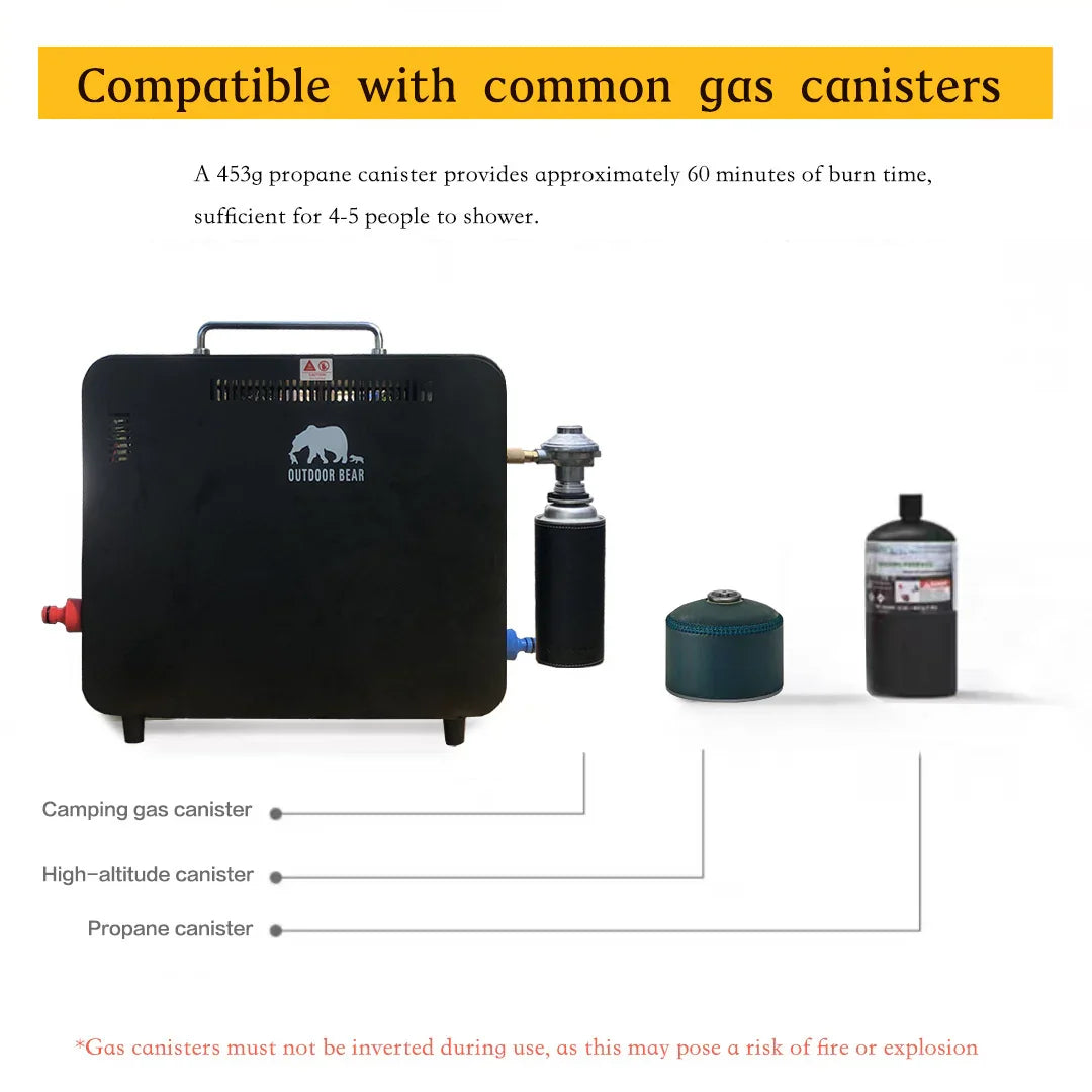 Camping Outdoor Portable Water Heater