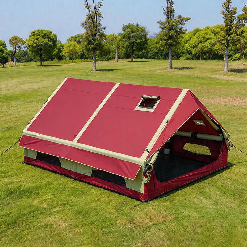 Yutu Ridge Inflatable Camping Tent 4-6 Person Waterproof Shelter Maple Red