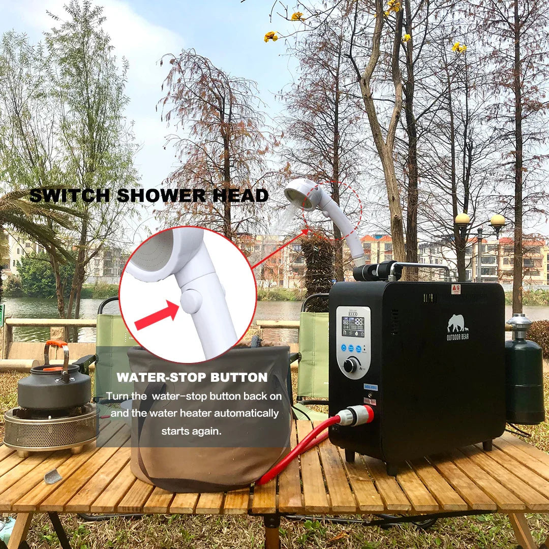 Camping Outdoor Portable Water Heater