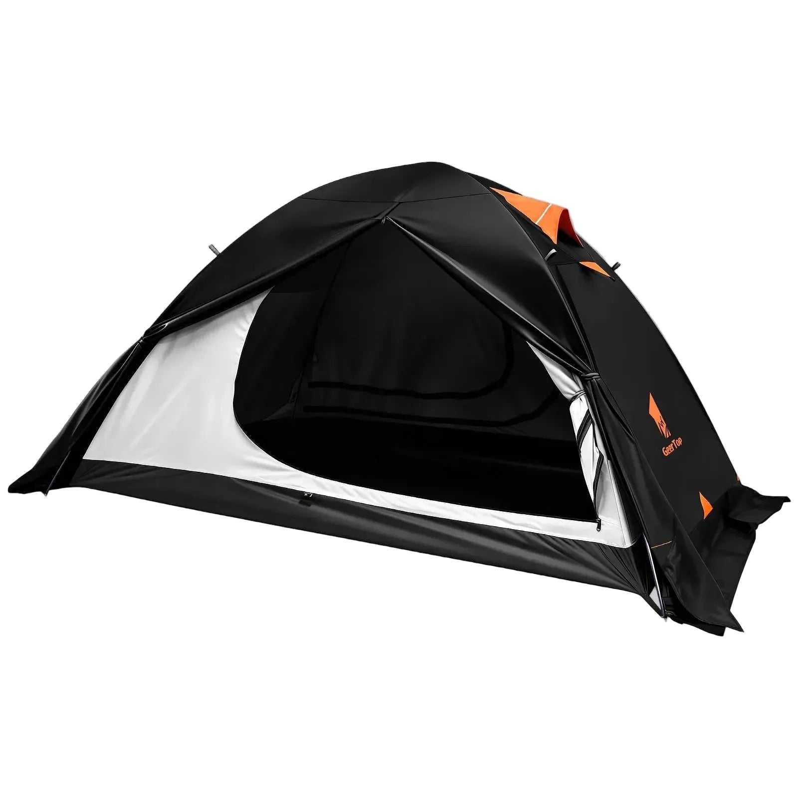 blackout camping tent GeerTop Toproad2 2 Person 4 Season Backpacking Tent For Outdoor Camping