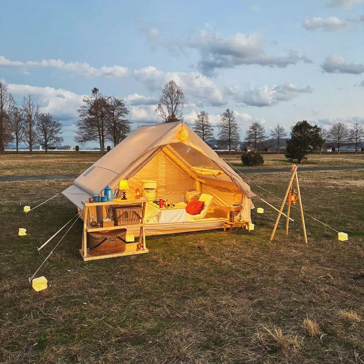 GEERTOP 4-6 Person Inflatable Tent House