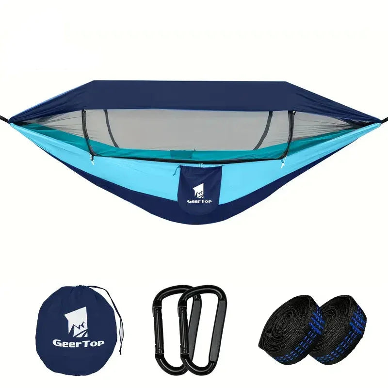 GeerTop Outdoor - GEERTOP 1-2 Person Mosquito Proof Camping Hammock