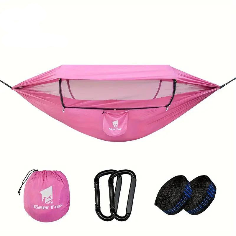 GeerTop Outdoor - GEERTOP 1-2 Person Mosquito Proof Camping Hammock