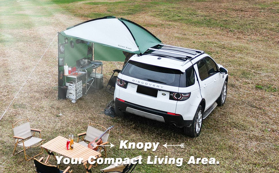 GeerTop Outdoor Store Canopy GeerTop Awning Canopy For Family Car Camping