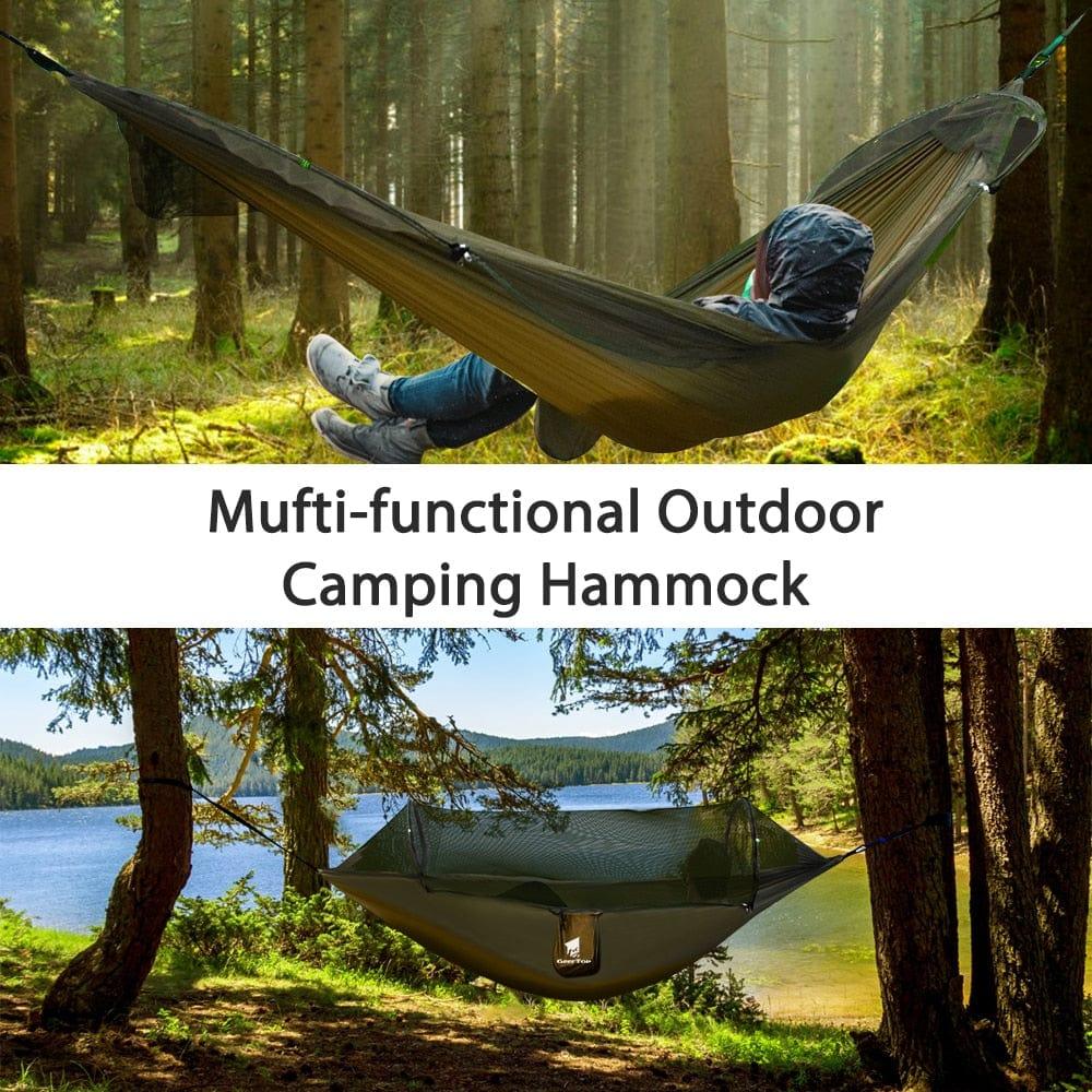 GeerTop Outdoor - GEERTOP 1-2 Person Mosquito Proof Camping Hammock