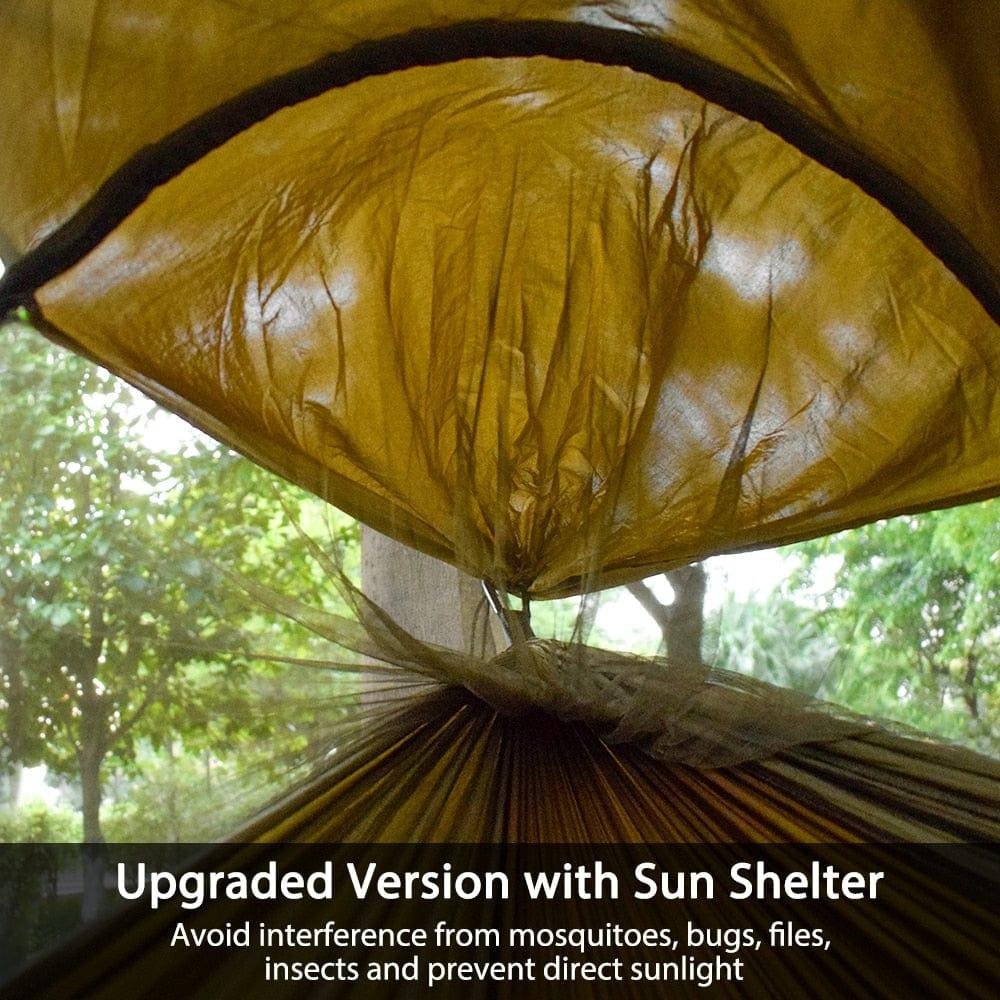 GeerTop Outdoor - GEERTOP 1-2 Person Mosquito Proof Camping Hammock