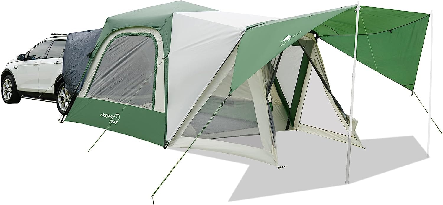 GeerTop Outdoor Store Tents GeerTop SUV Tent With Large Vestibule Porch For Family Car Camping