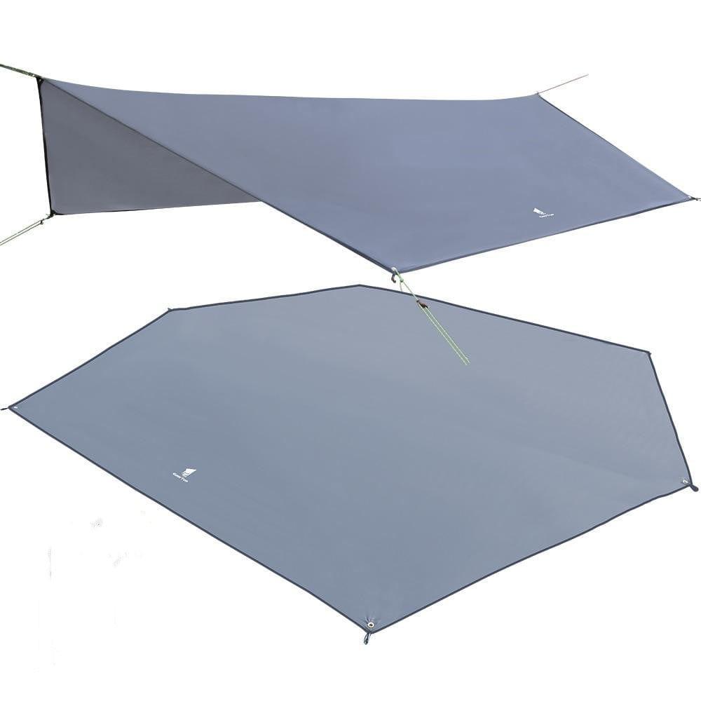 high peak sonnensegel tarp 2 GEERTOP Hexagonal Camping Footprints