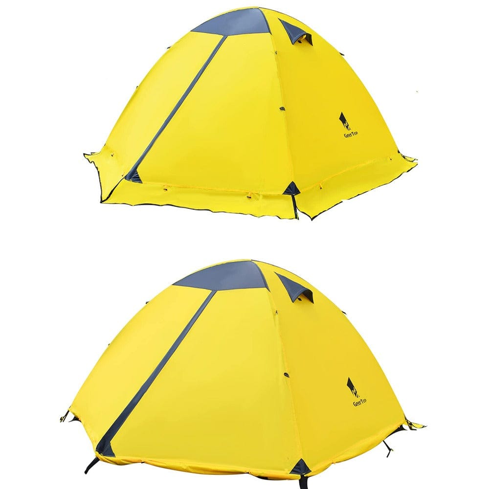 GeerTop Three Person Camping Tent 4 Season Backpacking Dome Tent