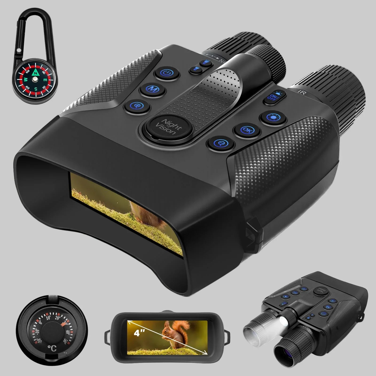 GEERTOP Pro 4K Night Vision Binoculars