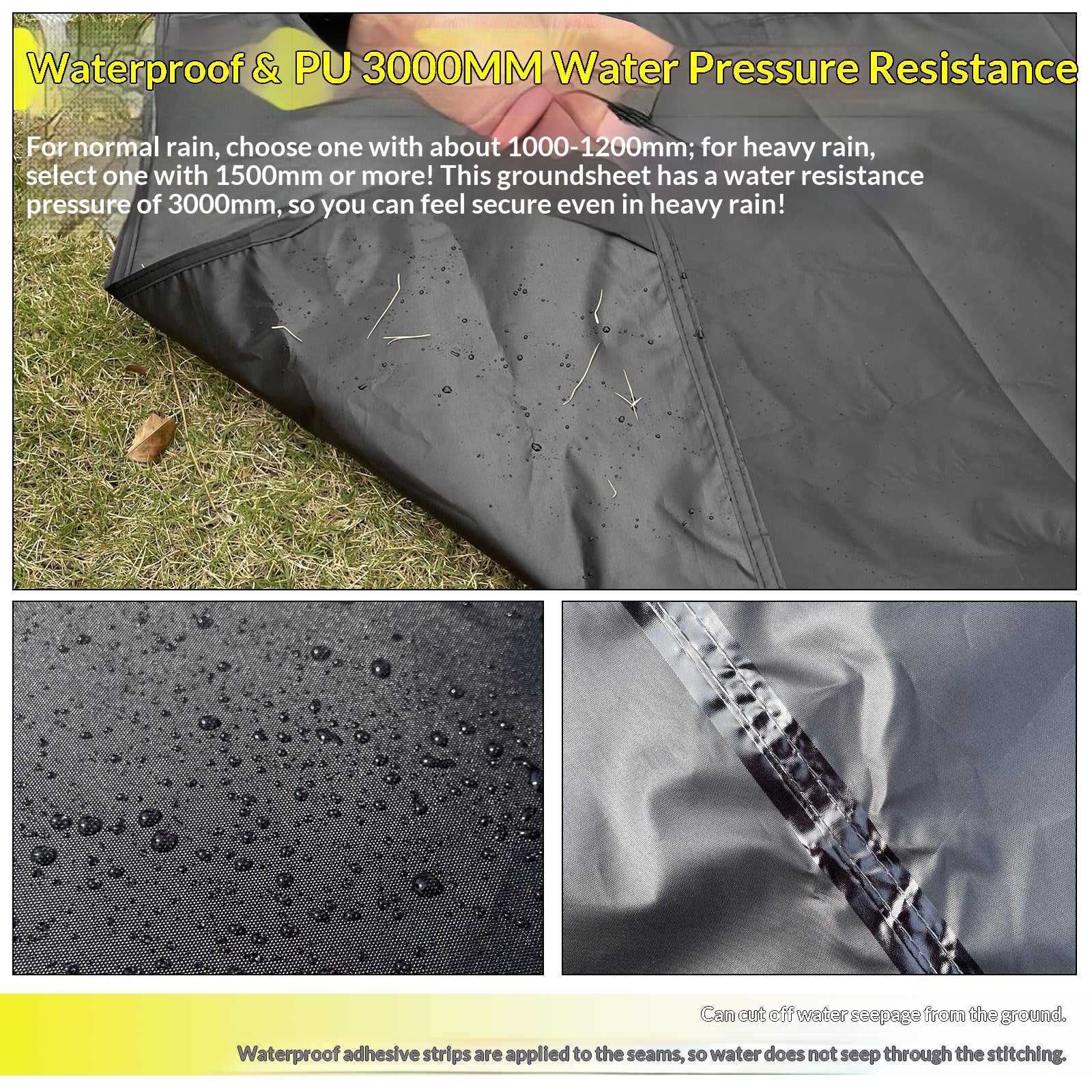 Lightweight Camping Waterproof Footprints