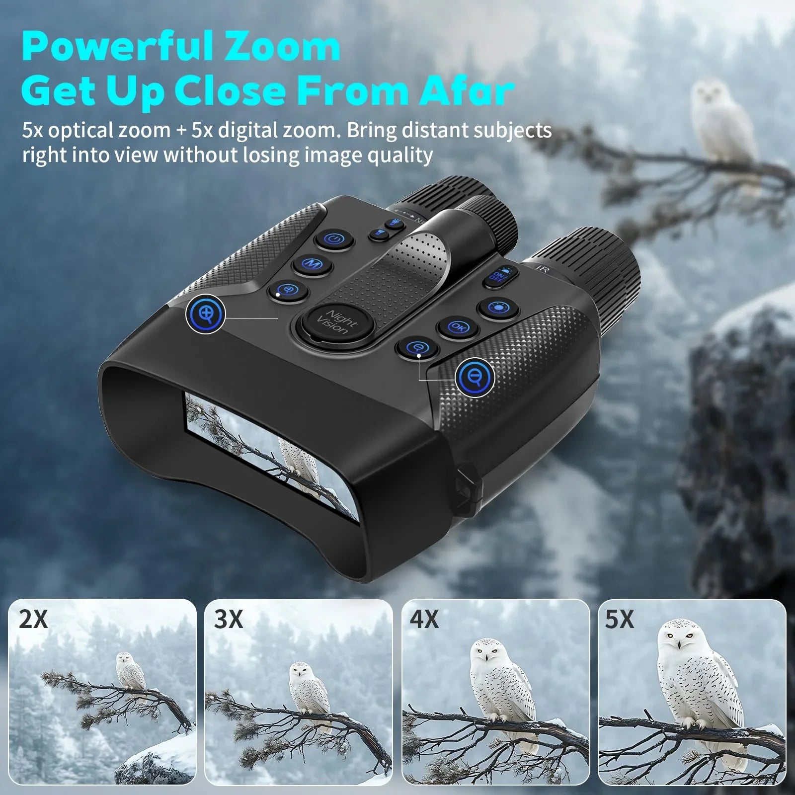 GEERTOP Pro 4K Night Vision Binoculars