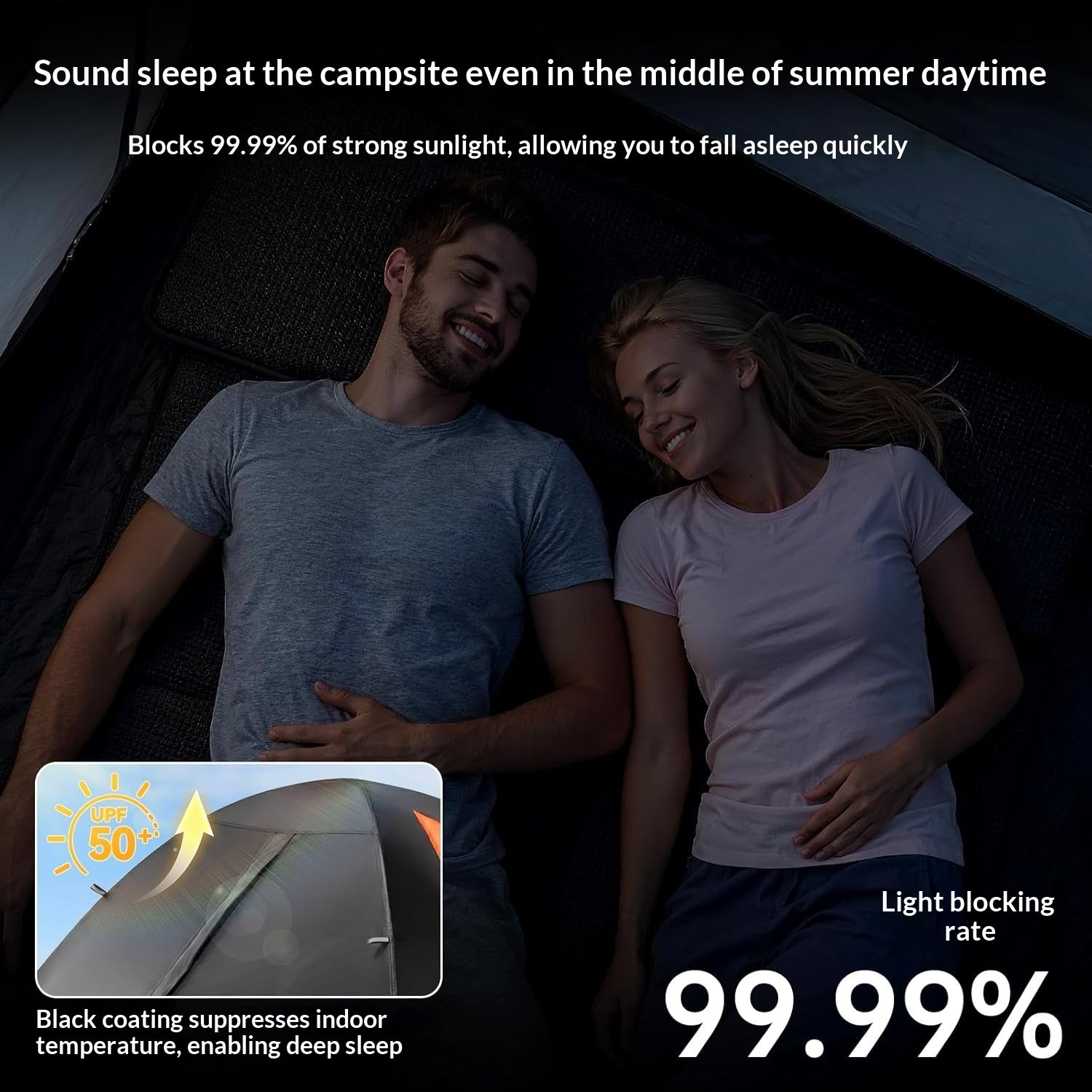 Toproad2 2 Person 4 Season Backpacking Tent - Darkroom Blackout Version