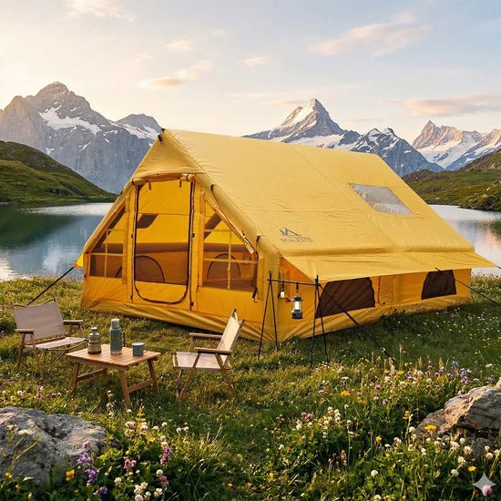 GeerTop Galaxy Max 8 - 12 Person Plus Size Inflatable Tent