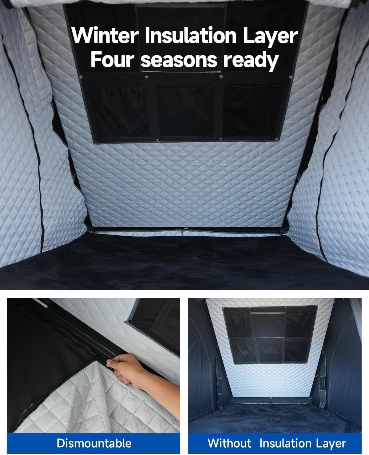 Light Fox | Geertop 2 Person Hard Shell Rooftop Tent With Solar Panel