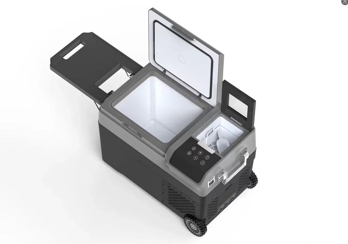 2-in-1 Portable Outdoor Fridge With Ice Maker: Beat Summer Heat Anywhere - GeerTop Outdoor