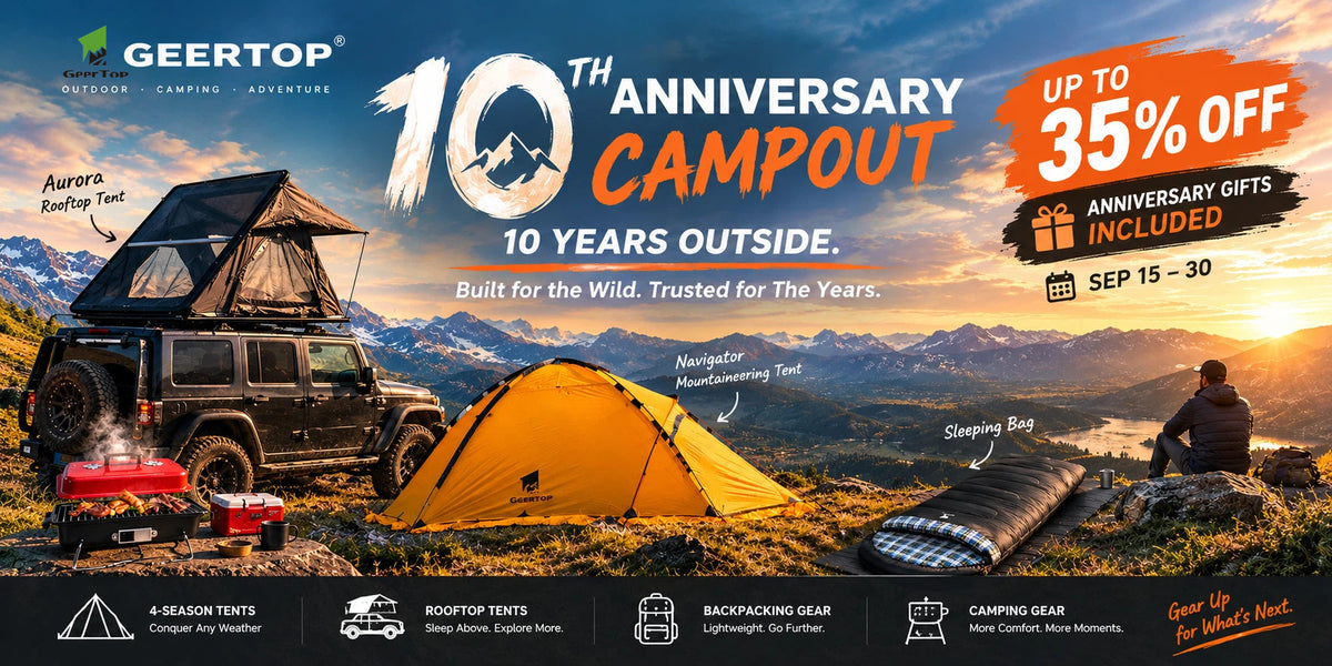 Geertop 10th Anniversary Campout