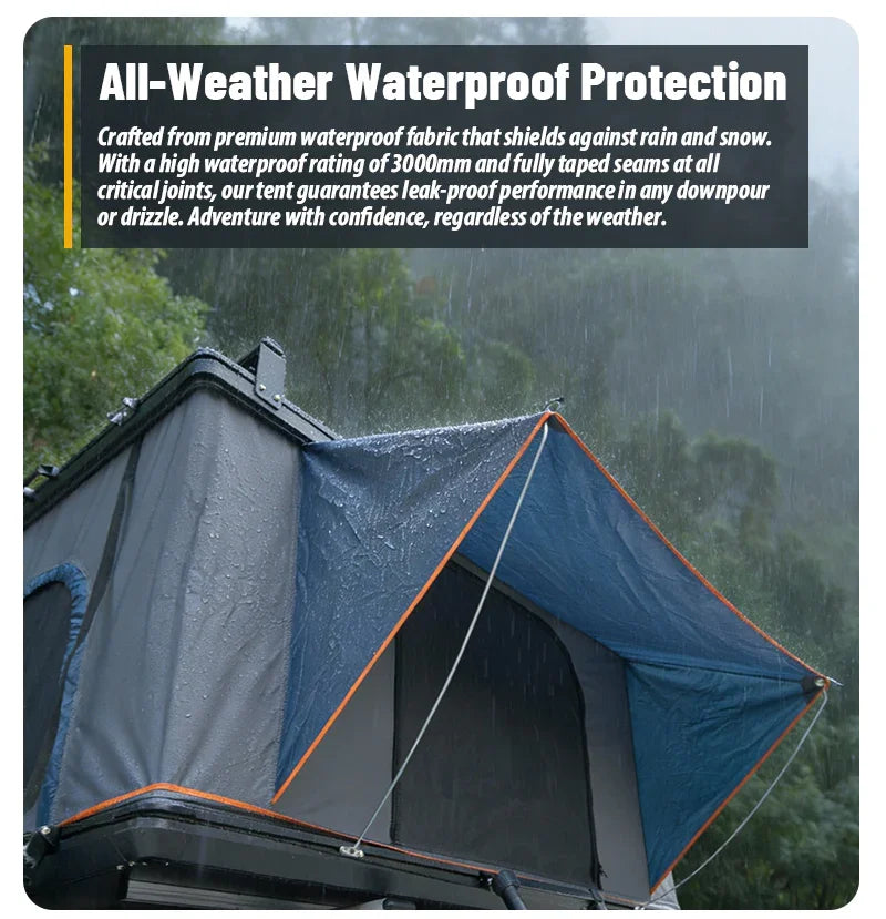 gusto tent Geertop SUV Aluminum Pop-up Hard Shell Car Rooftop Tent 210*140*100CM