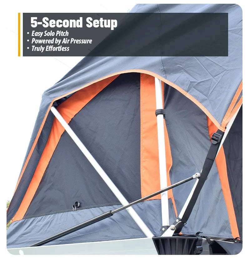 GeerTop 1-2 Person Soft Shell Rooftop Tent