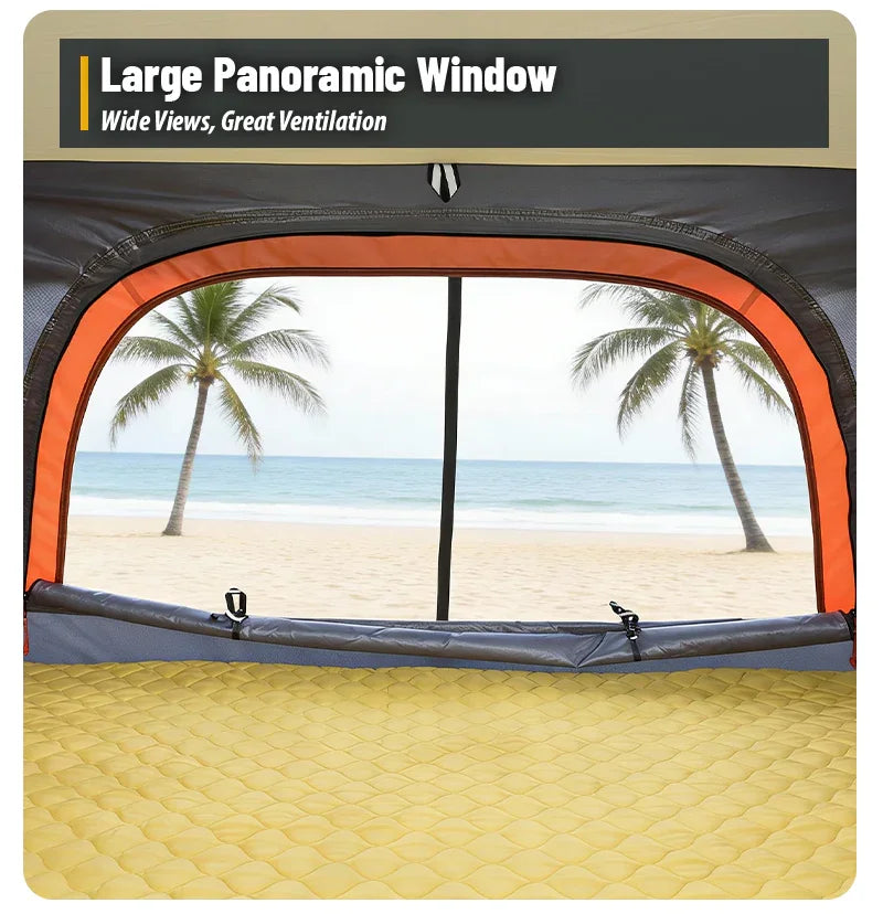 GeerTop 1-2 Person Soft Shell Rooftop Tent