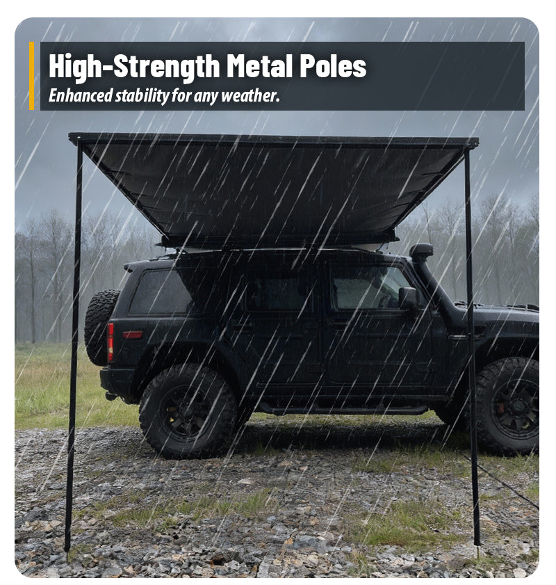 ARMOR | GeerTop Aluminum Hardshell Retractable Car Awning