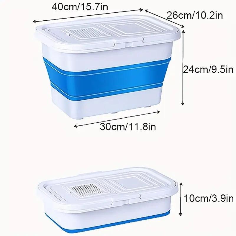 GeerTop 13L/3.43gal Collapsible Fishing Bucket - GeerTop Outdoor