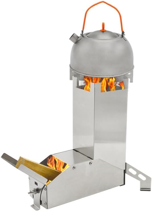 GEERTOP L-Shaped Folding Camping Stove