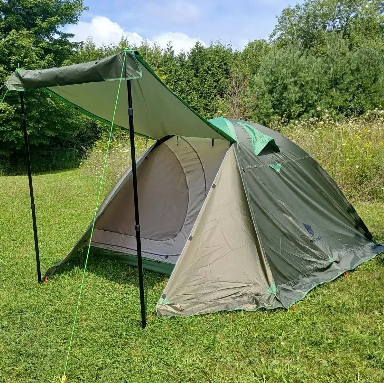 GEERTOP テント GEERTOP Khaki 4-Season Backpacking Tent - 3000mm Waterproof, 2-Person​