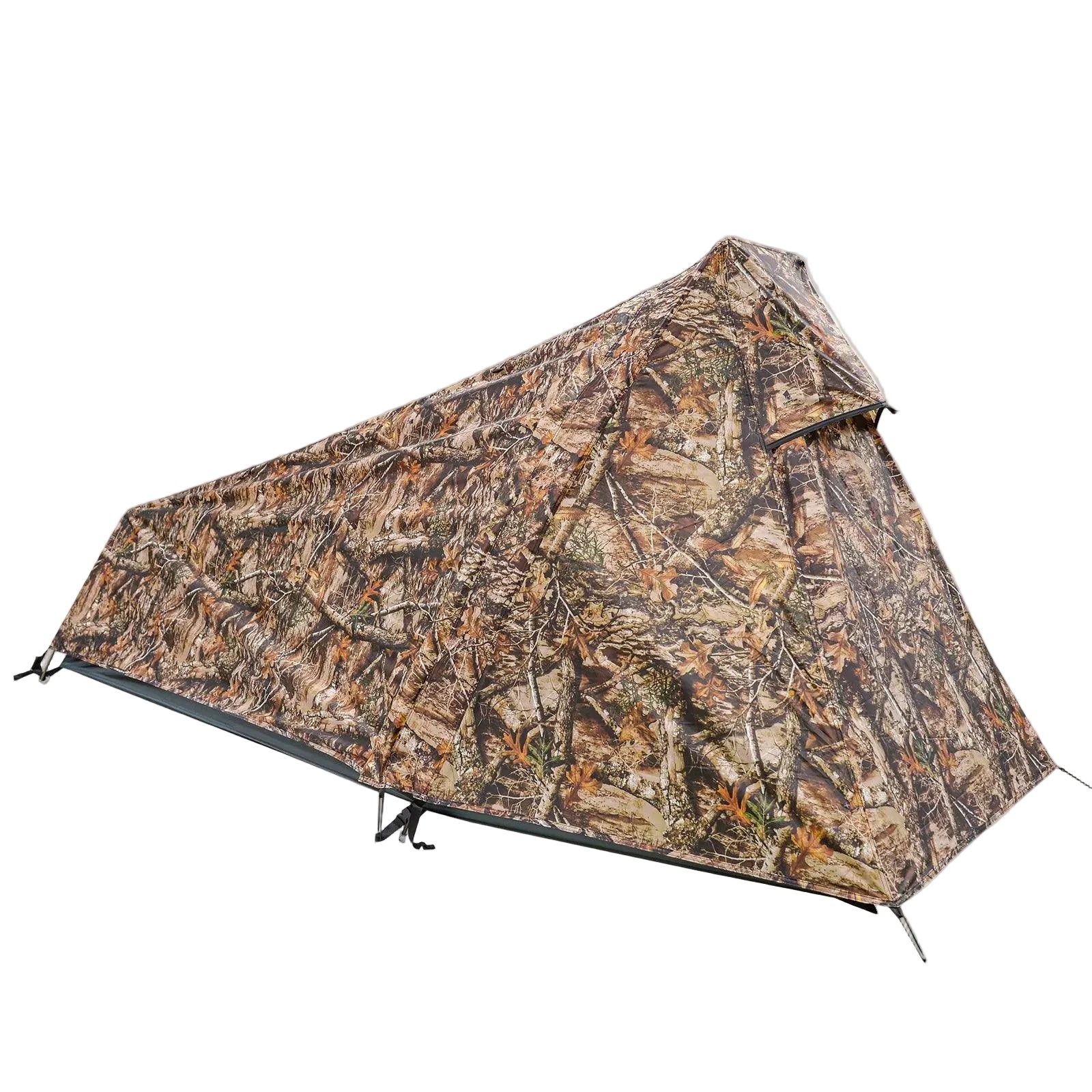 GeerTop Blazer 1 Person 3 Season Lightweight Backpacking Tent, Relistic Camo / Germany