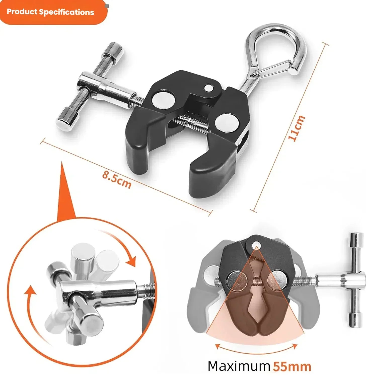 GeerTop Universal Car Awning Mounting Brackets