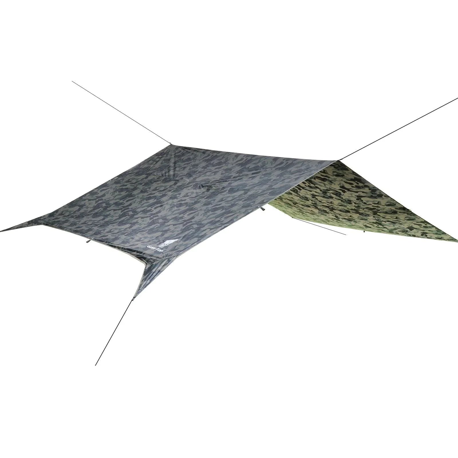 GEERTOP Swallowtail Forked Tail Tarp Waterproof UV Resistant Durable - GeerTop Outdoor