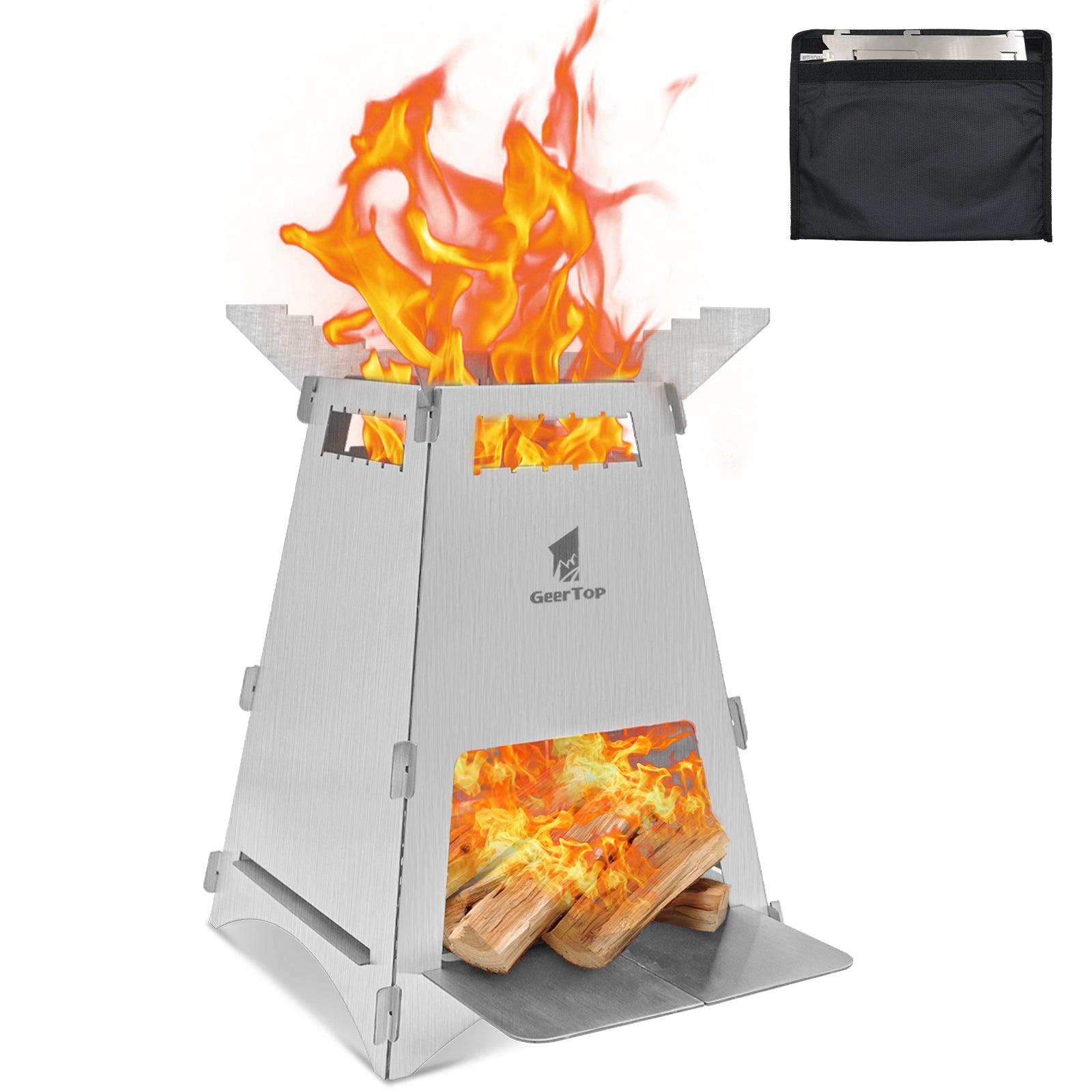 GEERTOP Stainless Steel Camping Stove - GeerTop Outdoor
