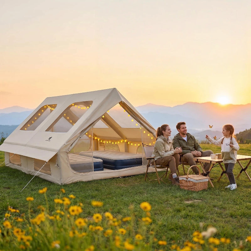 GeerTop Galaxy Max 8 - 12 Person Plus Size Inflatable Tent