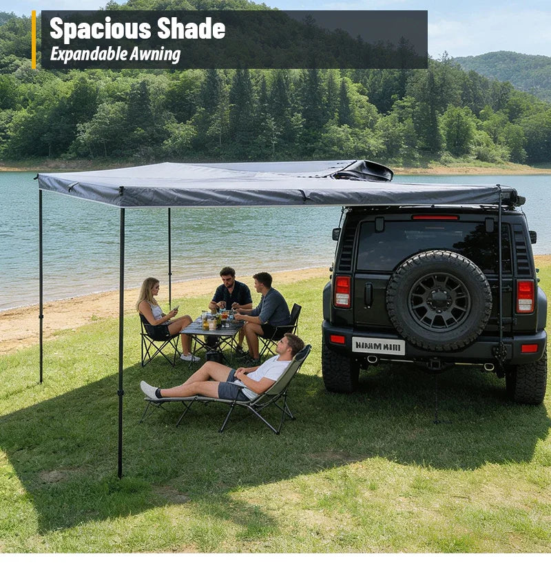 NEXAR | GeerTop 270 Degree Car Awning For Car Camping Ourdoor