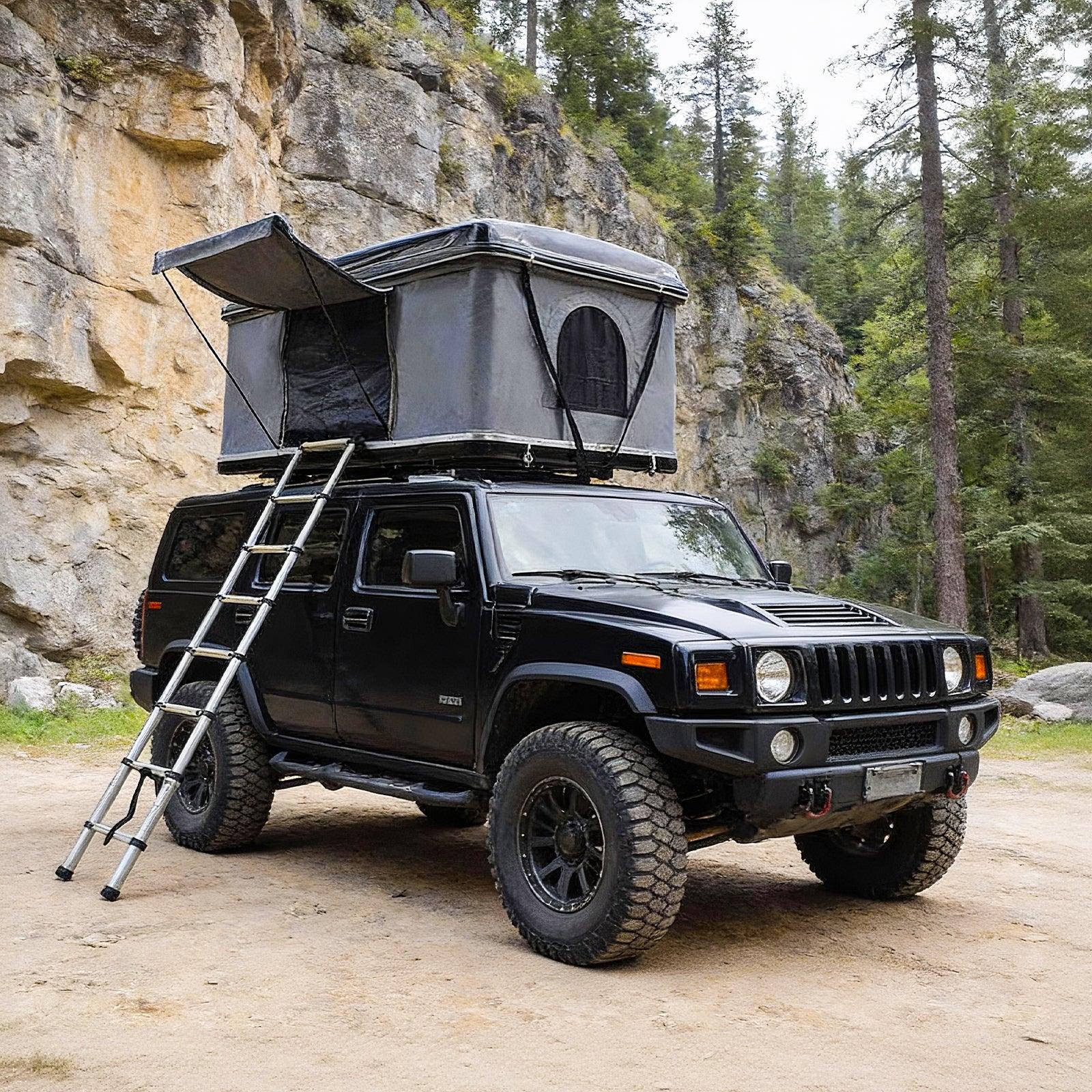 Geertop 1-2 Person SUV Fiberglass Hard Shell Rooftop Tent