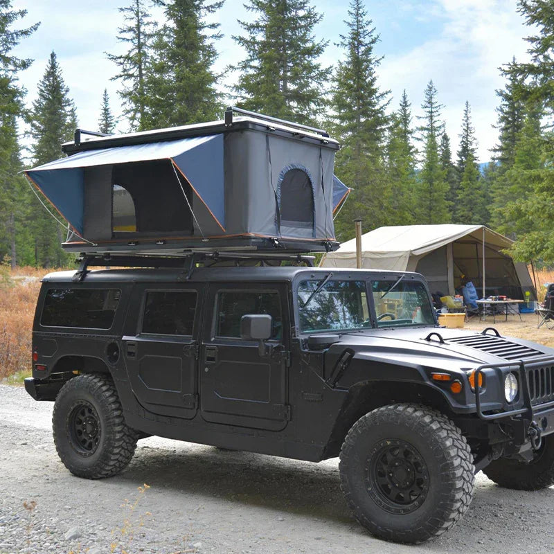 【Jeep Garage ②】Brand社　ドイツ幕　鉄骨　コットンテント Jeep Tailgate Tent - Rightline Gear - Just for Jeeps