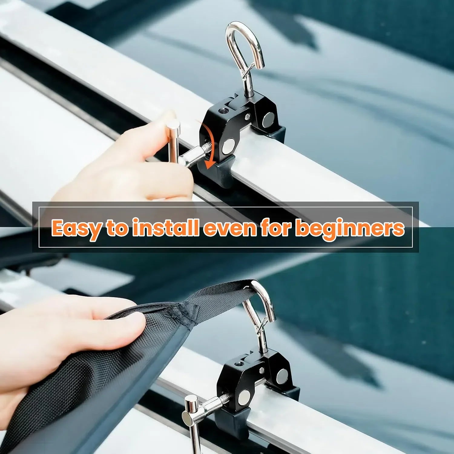 GeerTop Universal Car Awning Mounting Brackets