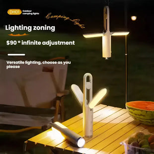 Folding LED Rechargeable Outdoor Camping Light