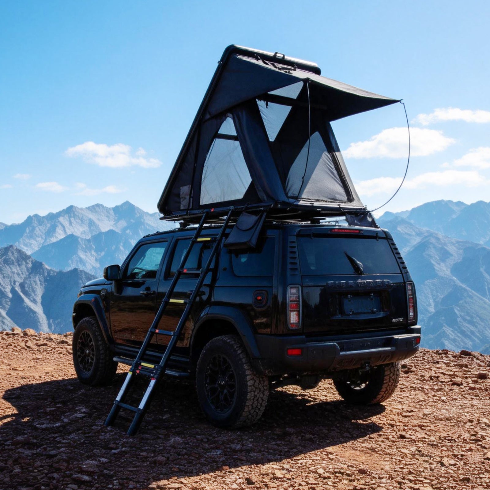 Panoramic Sky-View Lightweight Hard Shell Rooftop Tent