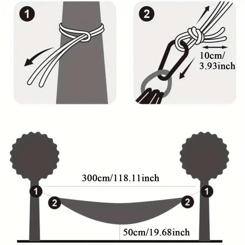 GeerTop Double Inflatable Hammock
