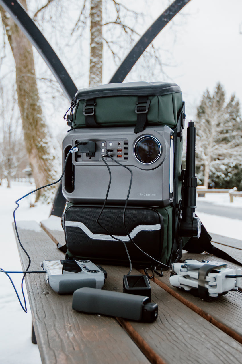Modular Outdoor Backpack with Power and Magic Arm