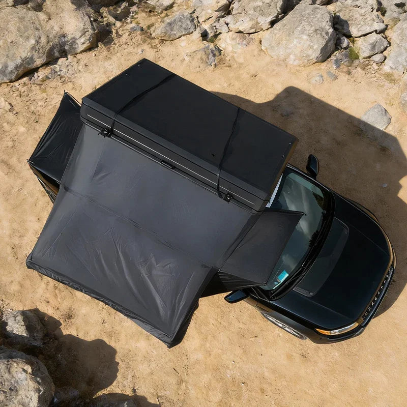 GeerTop Fold Aluminum Hard Shell Car Rooftop Tent