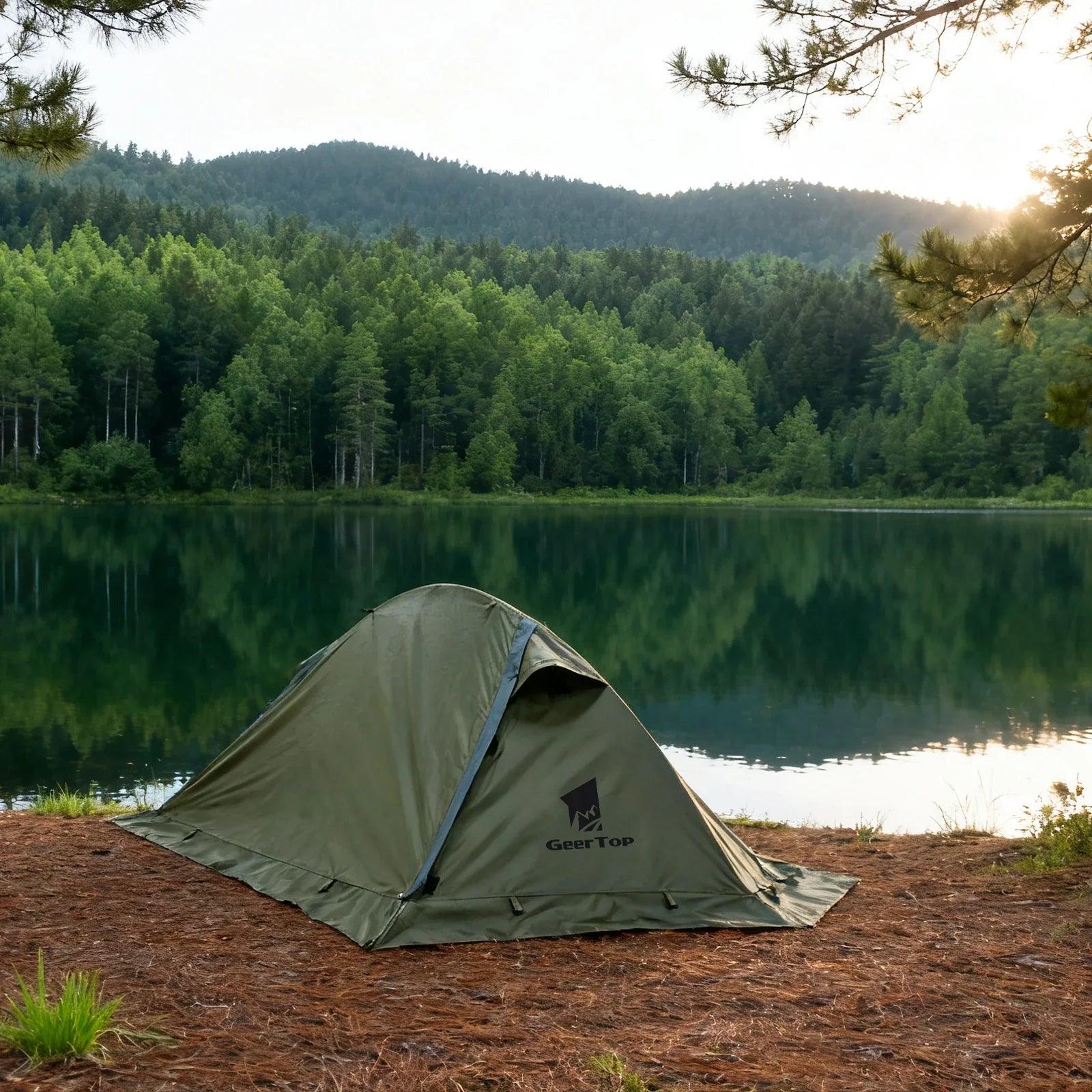 4 season 1 man tent Snow Hare 1 Person 4 Season Lightweight Mountaineering Tent