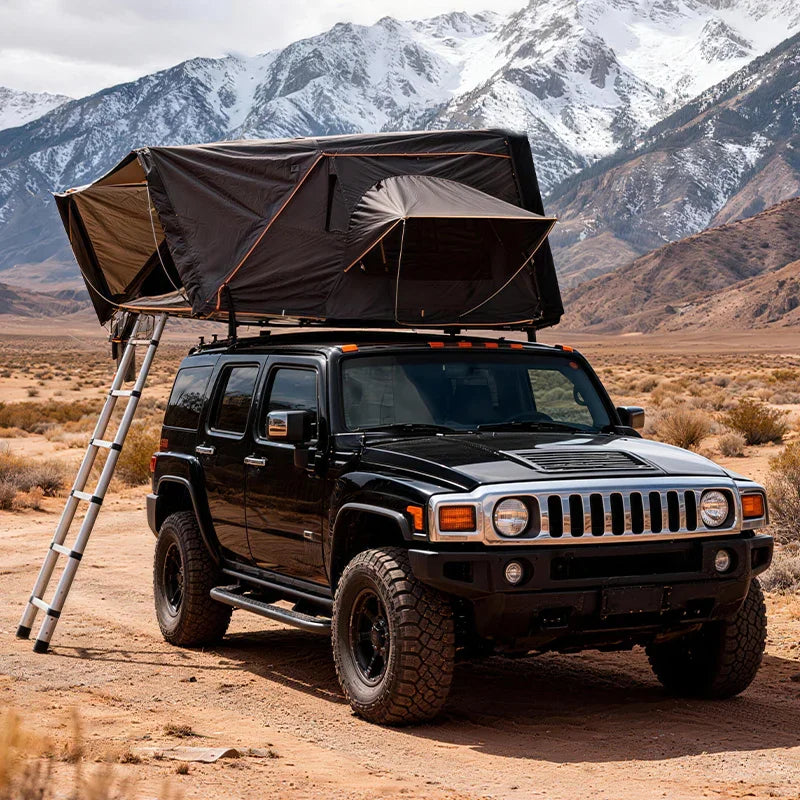 GeerTop 3-4 Person Side Opening ABS Hard Shell RoofTop Tent