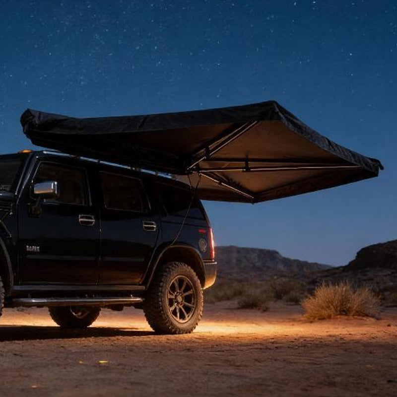 VORTEX | GeerTop 270 Degree Car Awning Full Light Shelter With LED