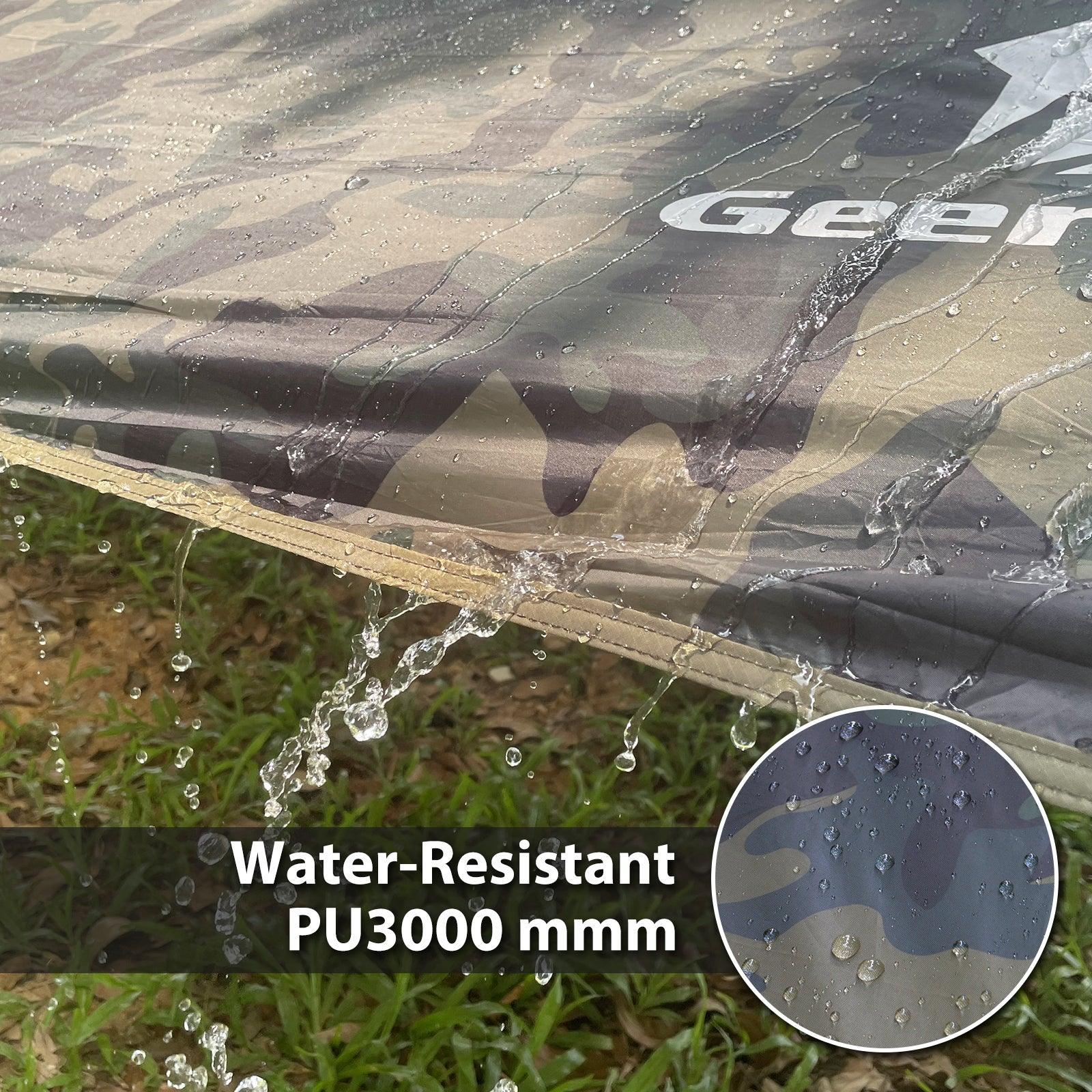 GEERTOP Swallowtail Forked Tail Tarp Waterproof UV Resistant Durable - GeerTop Outdoor