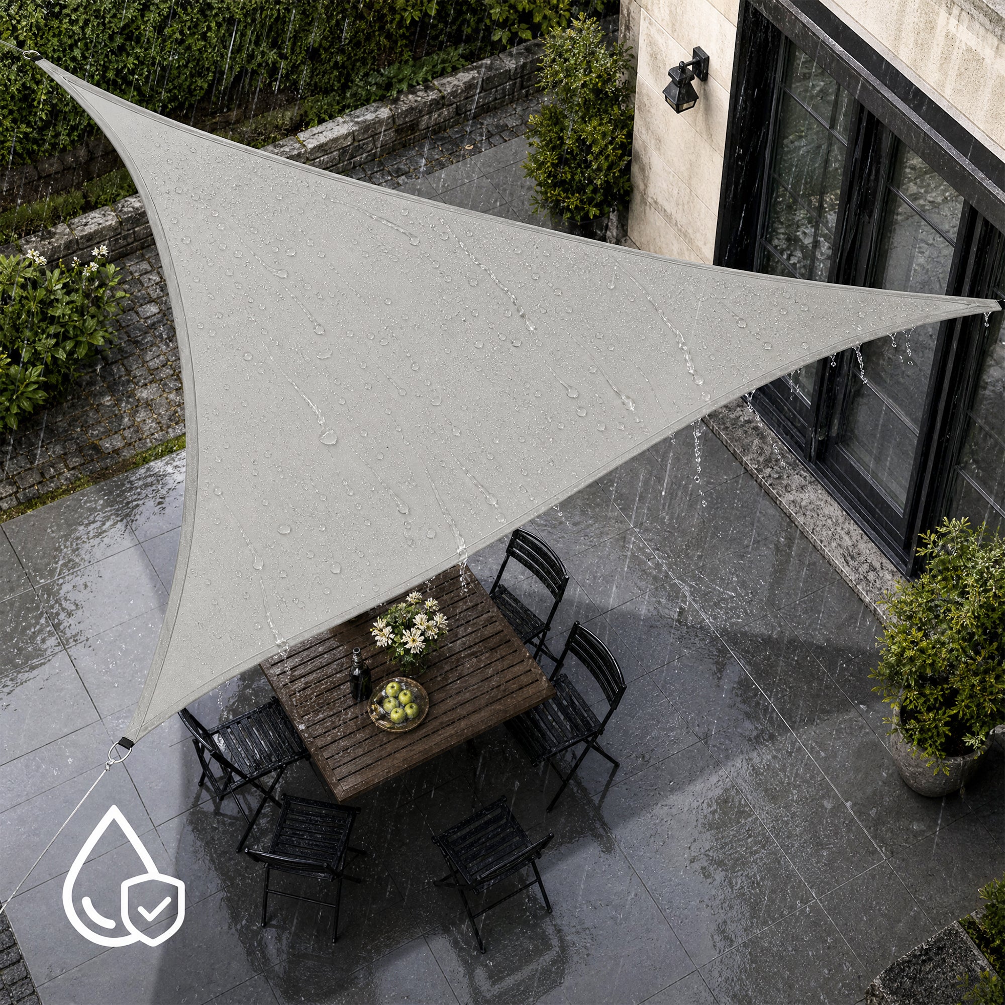 Geertop Triangle Sun Shade Tarp