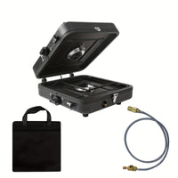 Foldaway Double Burner Effortless Gas Stove