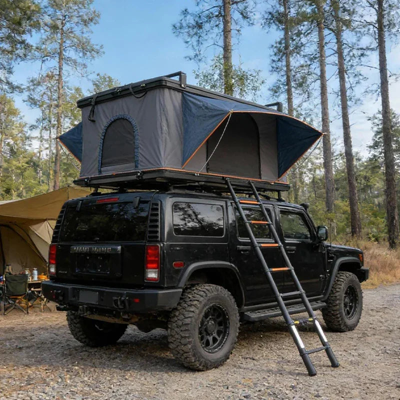 roof tent sahara Geertop SUV Aluminum Pop-up Hard Shell Car Rooftop Tent 210*140*100CM