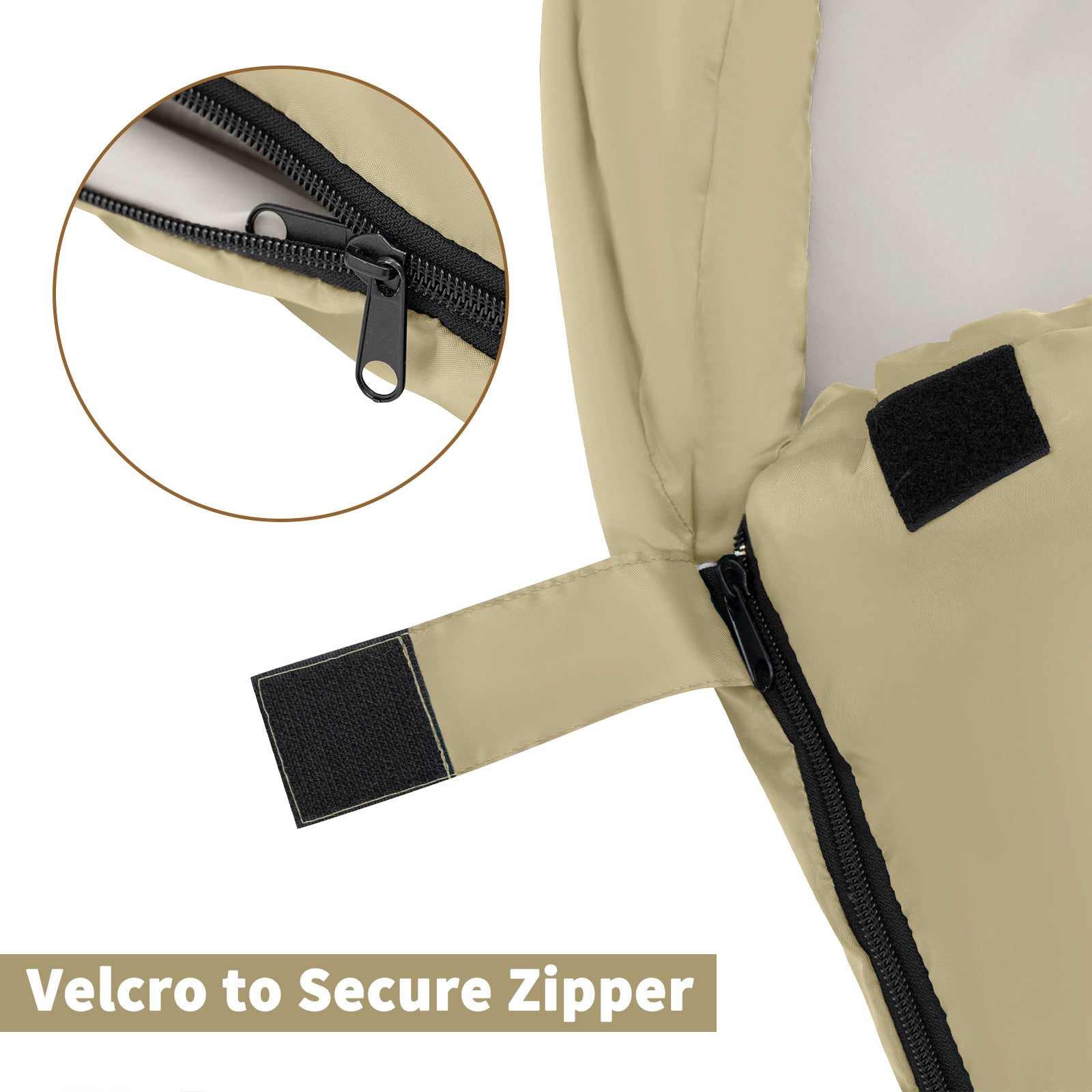 Peach Skin Velvet 1-2 Person Sleeping Bag